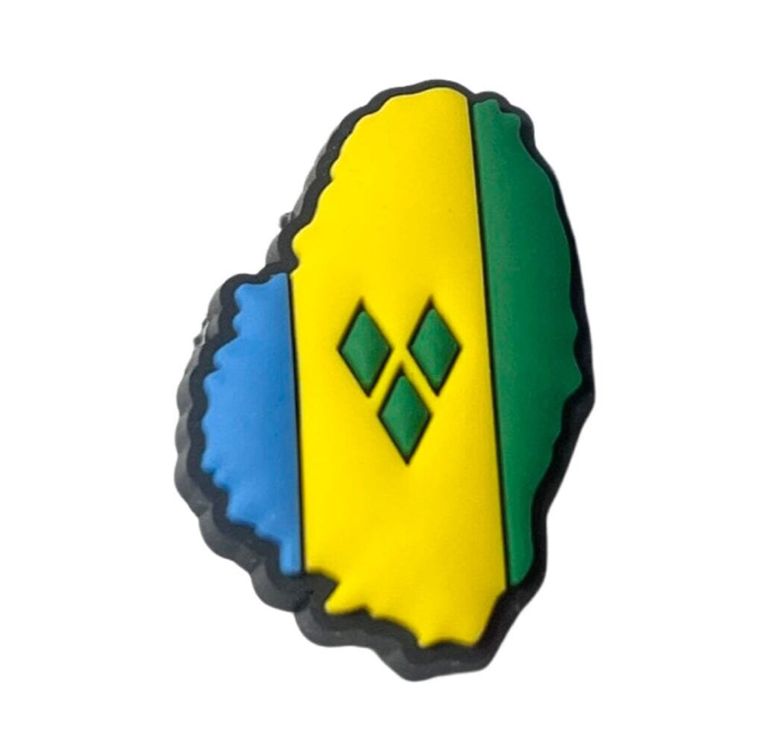 Island Shape Croc Jibbitz