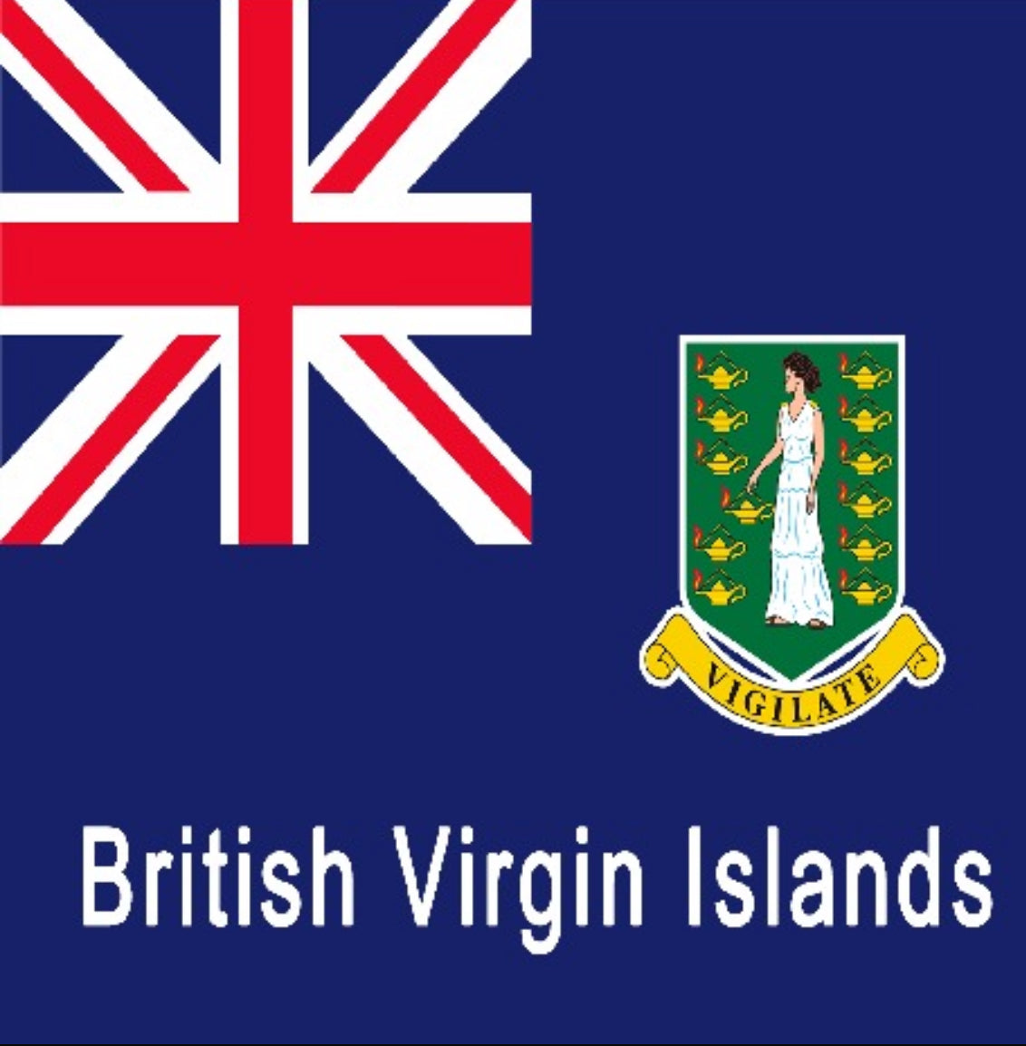 Caribbean Island Flag Bandana