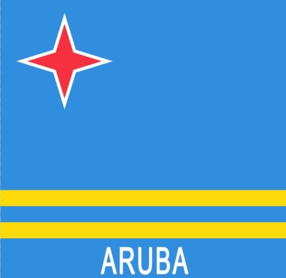 Caribbean Island Flag Bandana