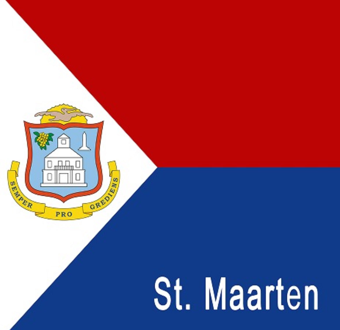 Caribbean Island Flag Bandana